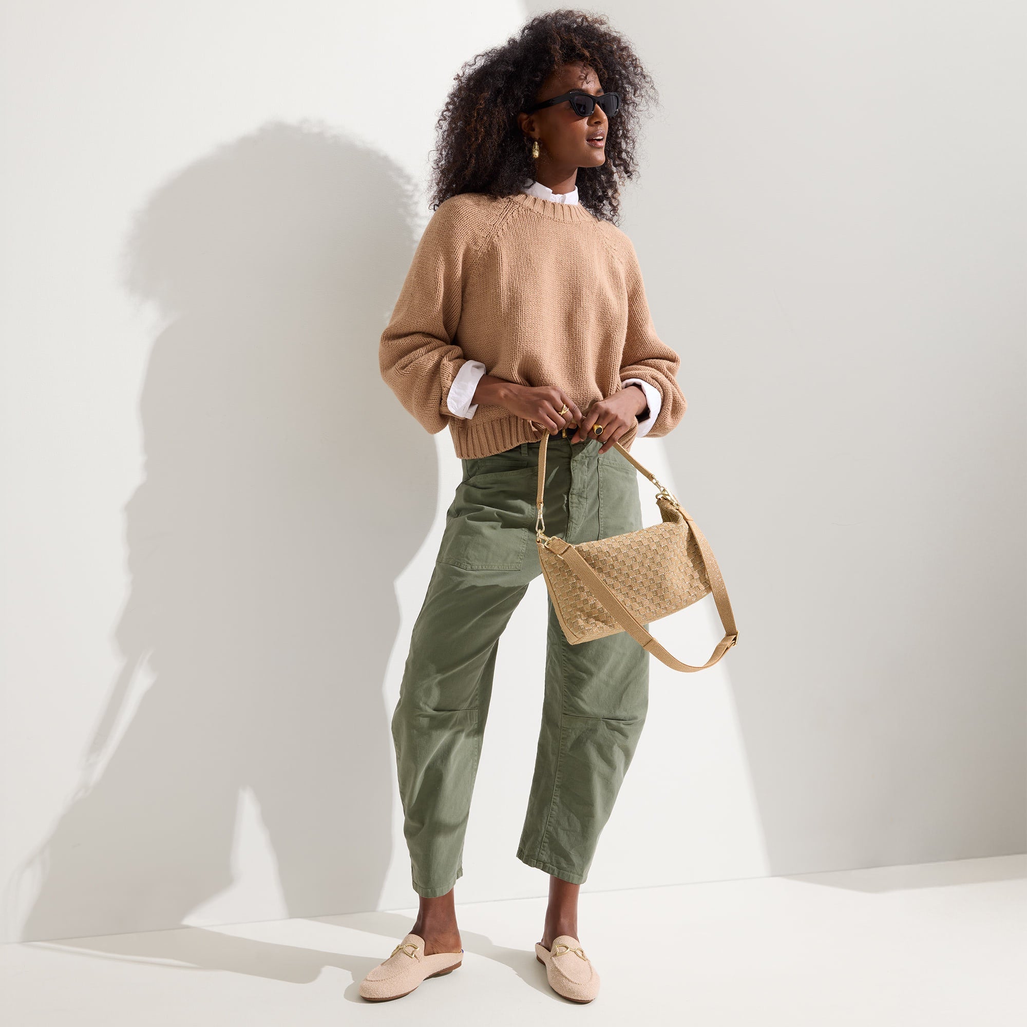 The Double Bit Loafer Mule - Bunny Boucl?? - Image 4