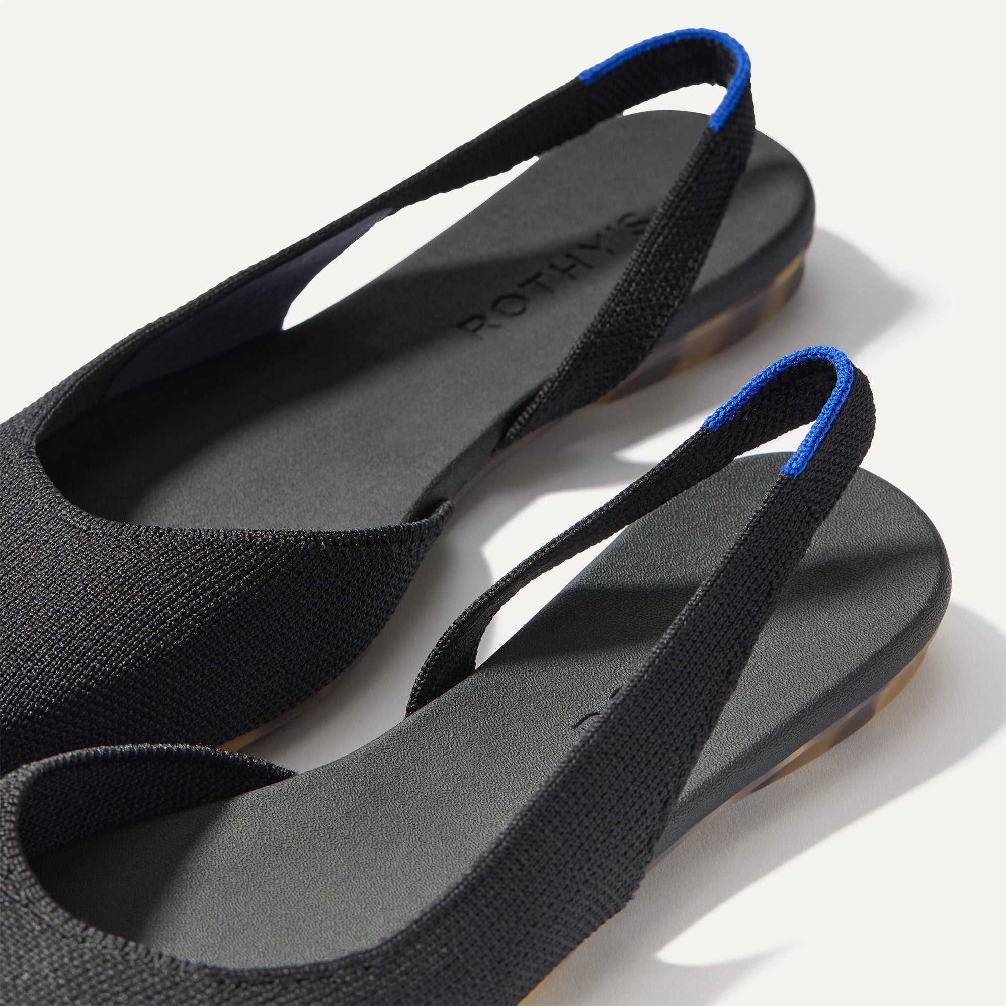 The Almond Slingback - Black - Image 5